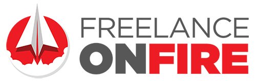 freelance on fire logo